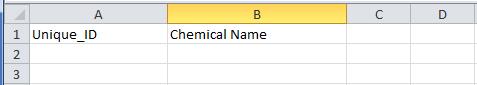 Example of Excel spreadsheet submission for CAS RN Verified Partner Program