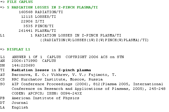 检索标题示例