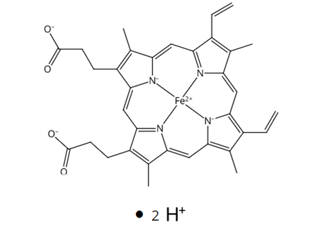 Heme structure