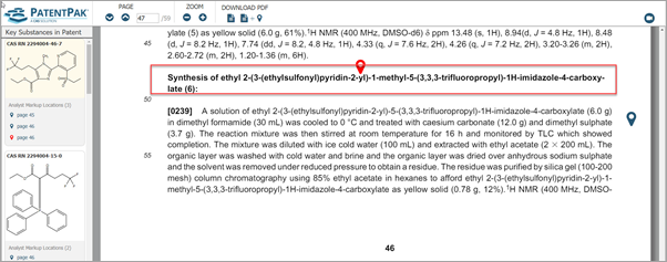 PatentPak in STNext, structure from author name