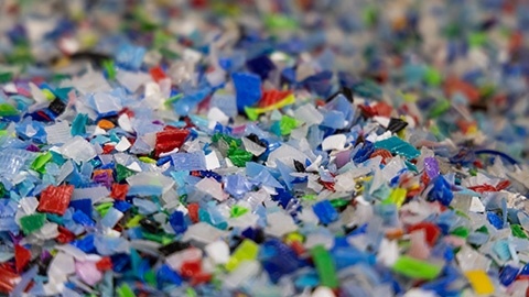 Ground Plastic Flakes 
