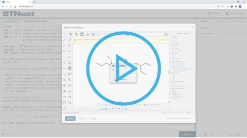 Searching by Chemical Structure with STNext