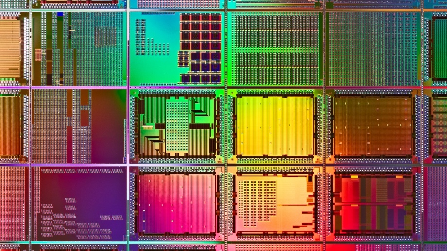 Closeup of processor